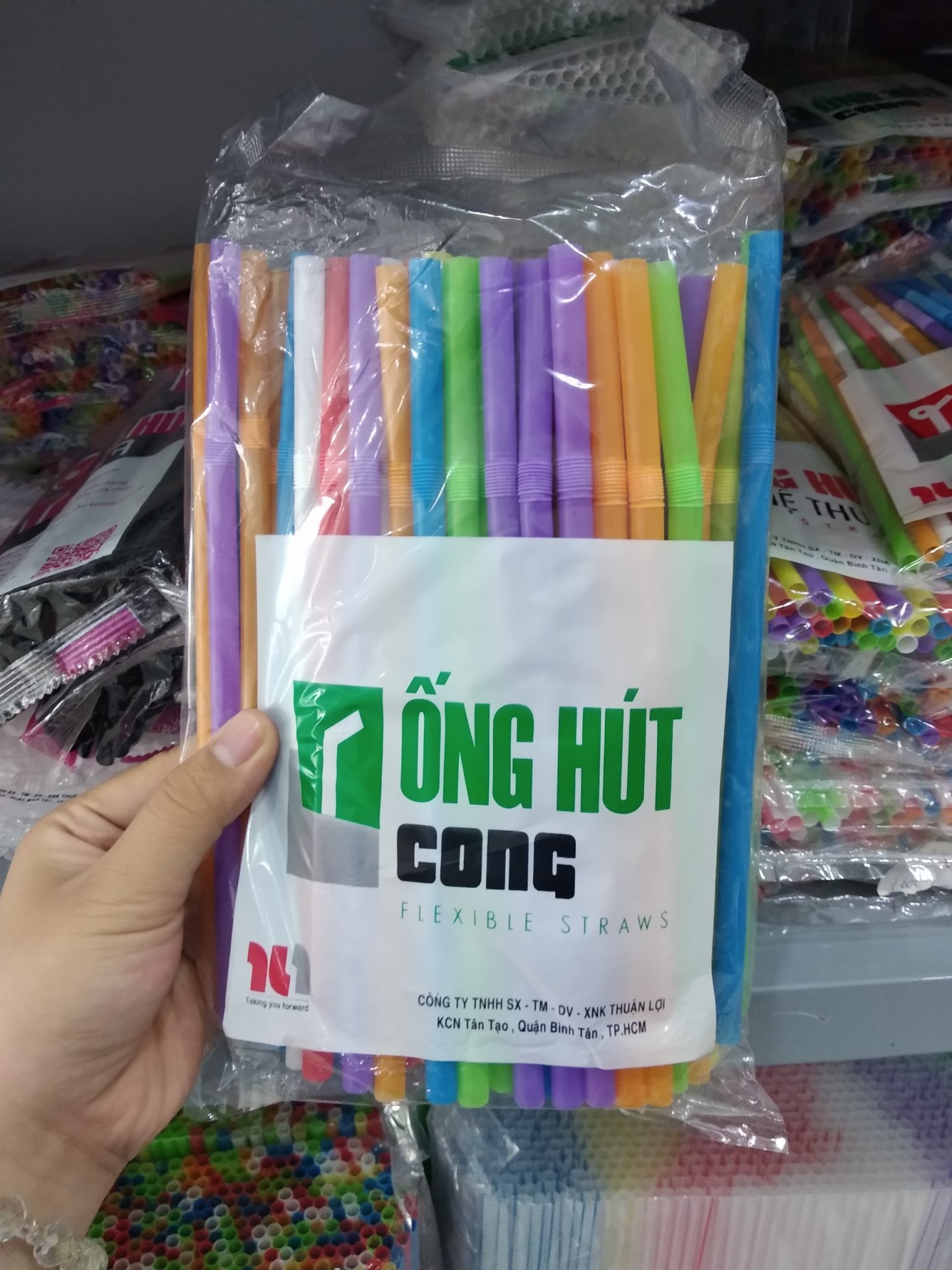 SET 5 Gói Ống Cong Màu Phi 8 ( Uống sinh tố, nước ép, nước giải khát)
