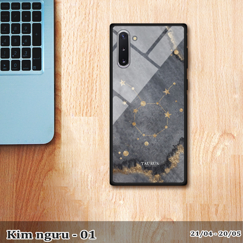 Ốp kính SAMSUNG NOTE 10 in cung hoàng đạo