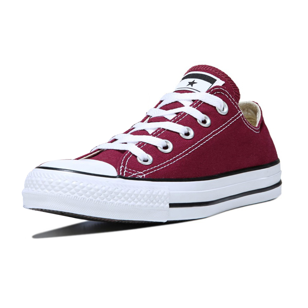 [HCM]Giày Sneaker Cổ Thấp CVS Nam Màu Đỏ Mận
