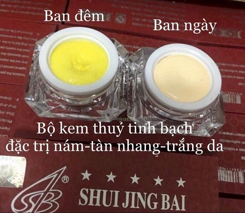 Kem Thuỷ tinh bạch nám