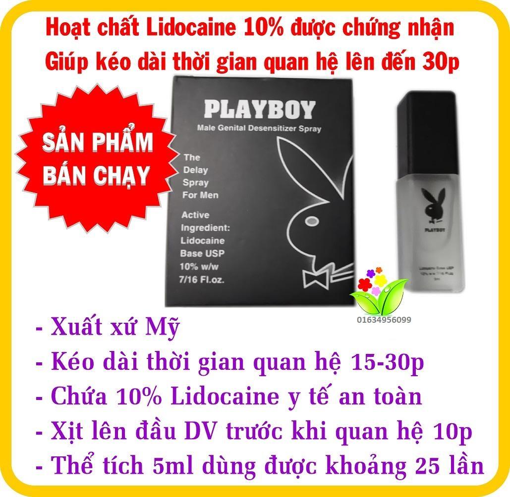 Chai xịt hỗ trợ chống xuất tinh sớm PlayBoy