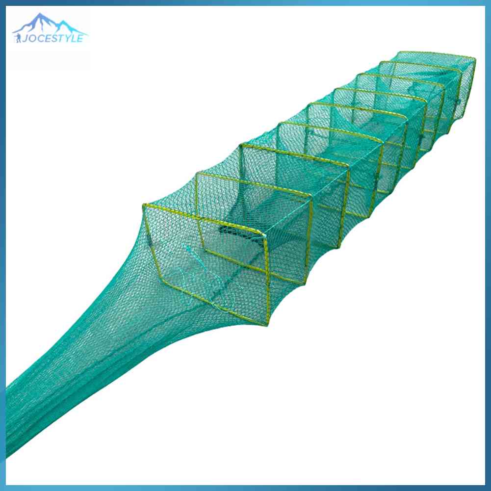 Portable Fishing Net Lobster Cage Foldable Crab Fish Crayfish Catcher Trap