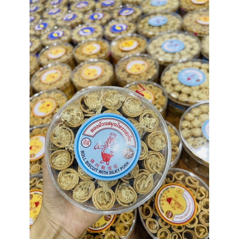 Bánh Quế Cuộn Chà Bông Thái Lan