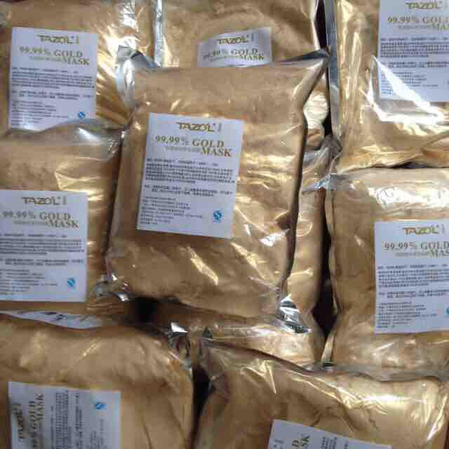 Bột mặt nạ collagen vàng 24k (loại dẻo lột được cả mặt)
