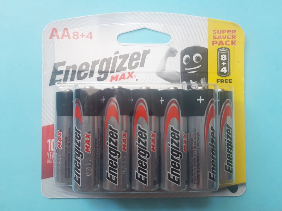 Pin Max 8+4 viên Energizer ( AA và AAA )