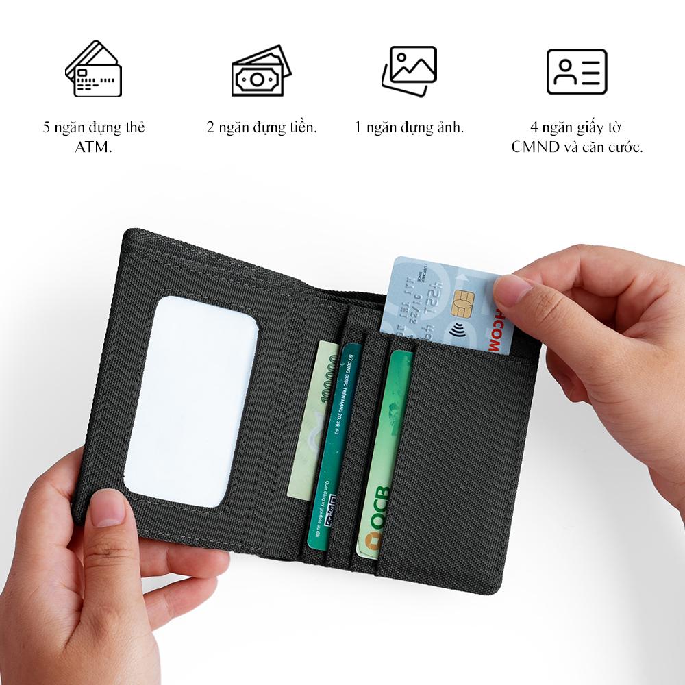 Ví DOLANTO BRAND® Classic Wallet - Đứng