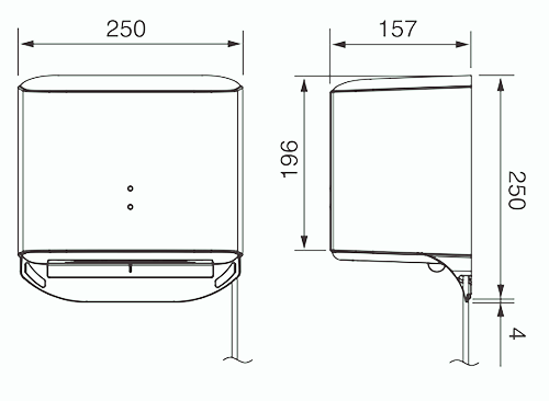 [GIAN HÀNG UY TÍN][HÀNG CHÍNH HÃNG] Máy Sấy Tay Panasonic FJ-T09B3