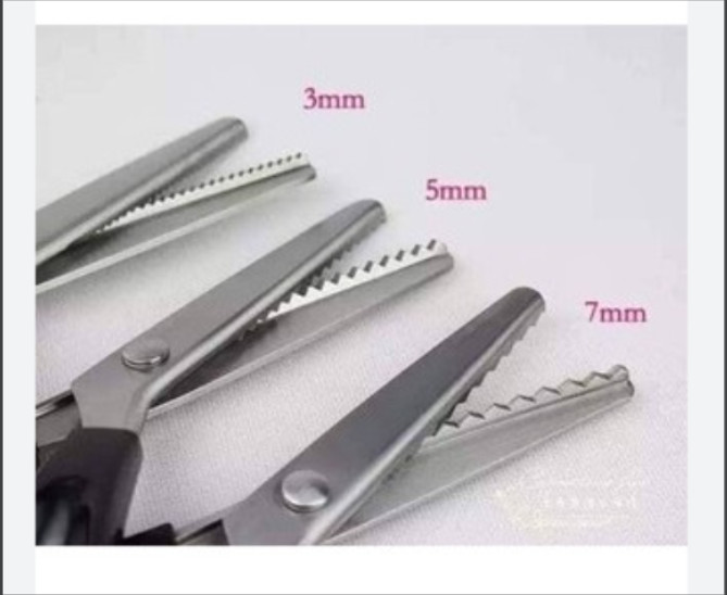 [Hoàn Tiền 10%]Kéo Răng Cưa, Răng Bầu Cắt Vải - Nỉ Đủ Các Size