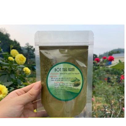 [GÓI 50gram] Bột trà xanh nguyên chất