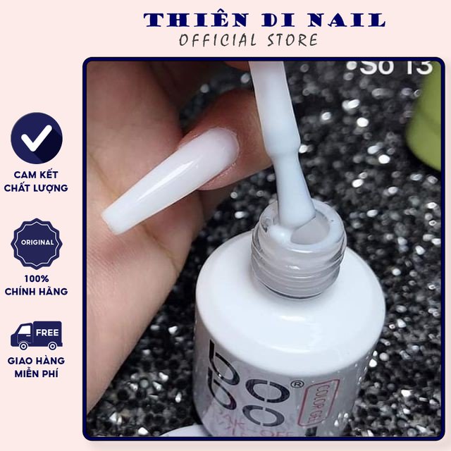 Sơn thạch nước gạo màu quốc dân được thợ nail ưa thích