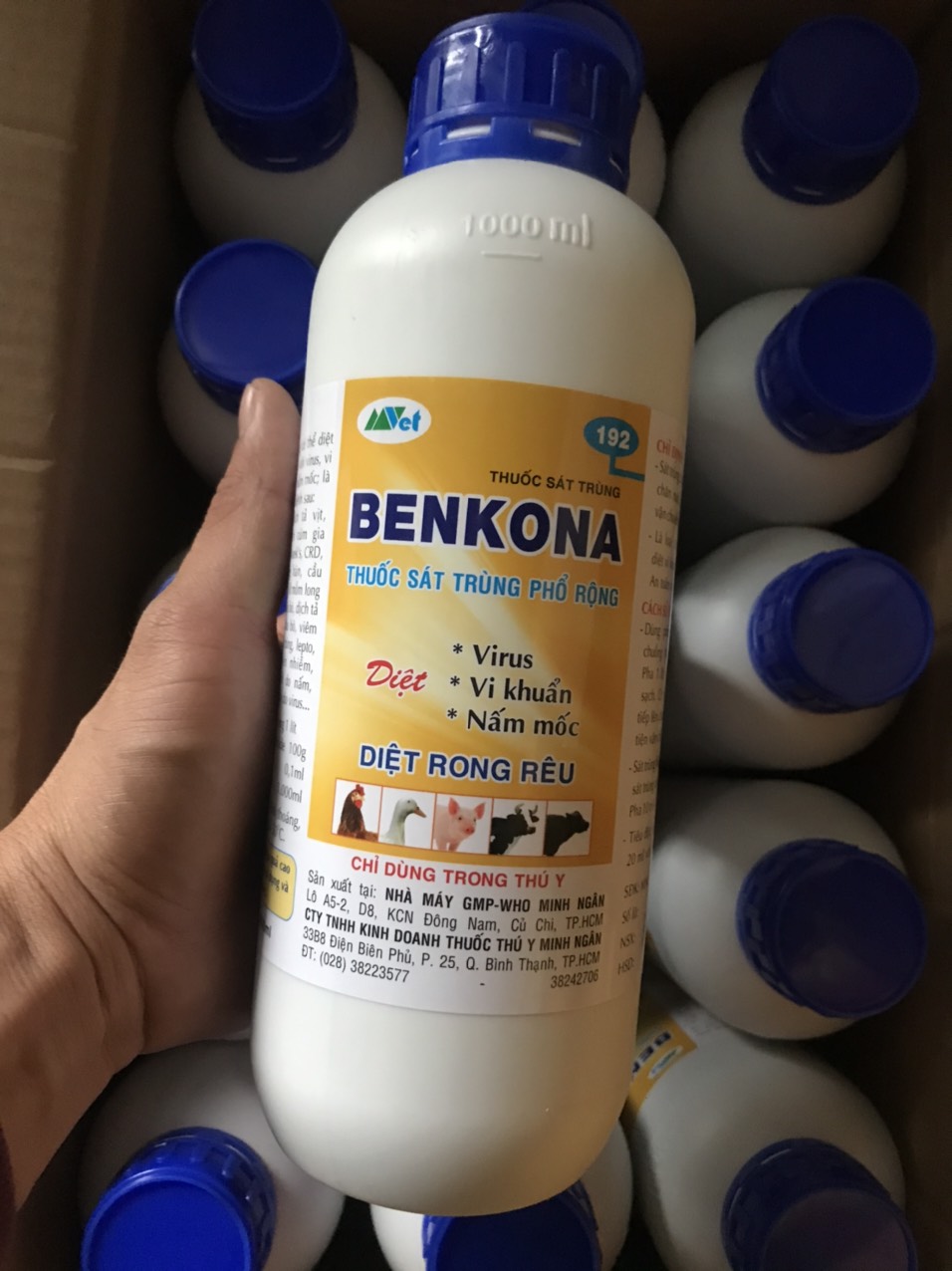 Th.uốc trừ nấm khuẩn benkona 1000ml
