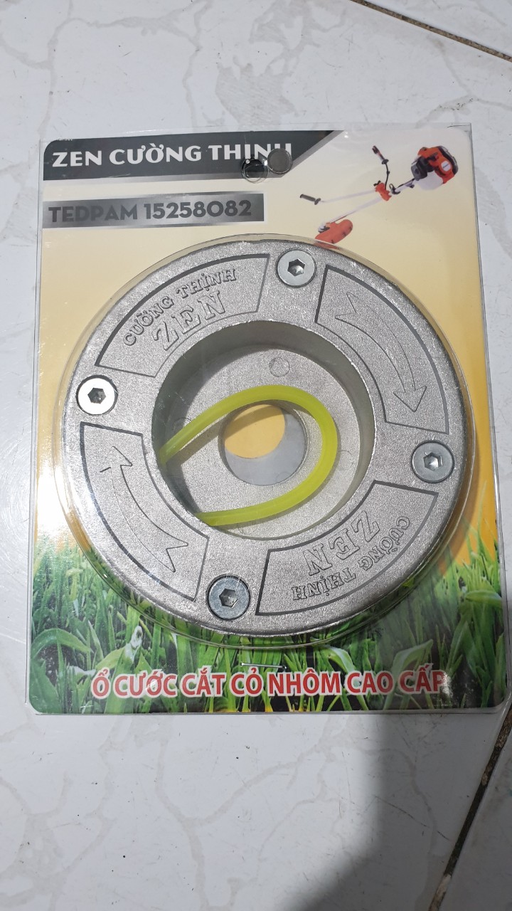 [COMBO] Ổ CƯỚC CẮT CỎ 4 CHẤU ( ZEN CƯỜNG THỊNH) + CƯỚC PHÁT CỎ (MÀU VÀNG)