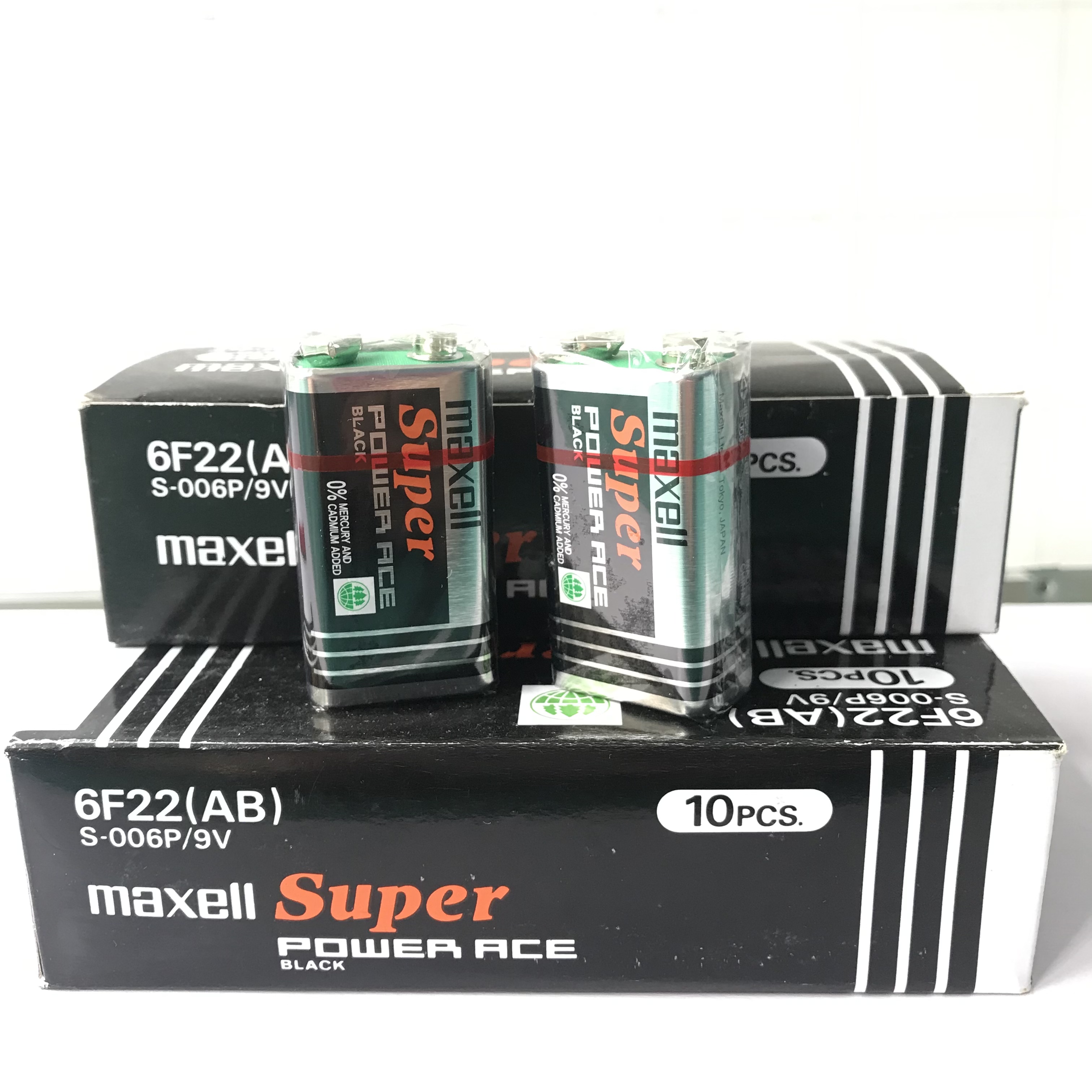 Pin Vuông 9V 6F22 Chính Hãng Maxell
