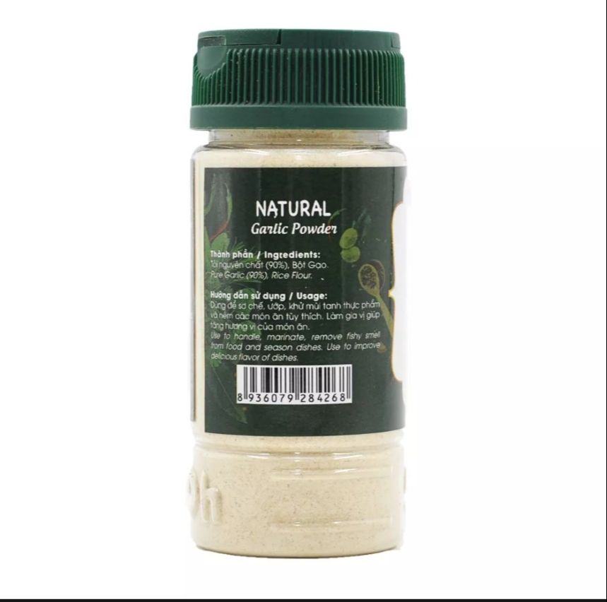 ( HCM ) Combo 2 hủ  Bột tỏi nguyên chất 60g