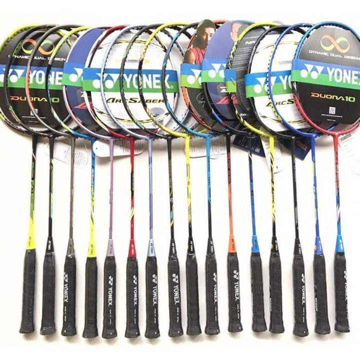 Combo 2 vợt cầu lông yonex khung carbon (Tặng 1 lần căng dây và quấn cán)