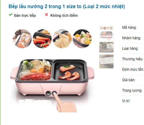 Bếp nướng lẩu 2 in 1 Mini Hàn Quốc - Bếp Điện Đa Năng Cofy -Nồi Đôi Mini Nướng và Lẩu Cofy 2 trong 1 BNL02, nồi lẩu mini, noi dien da nang, noi lau dien, noi lau dien da nang, noi lau mini