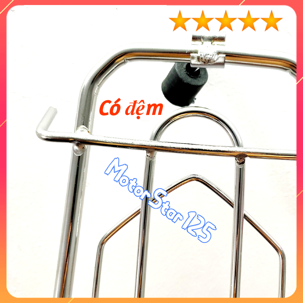 Baga giữa xe Star Sr 125 Chất liệu INOX