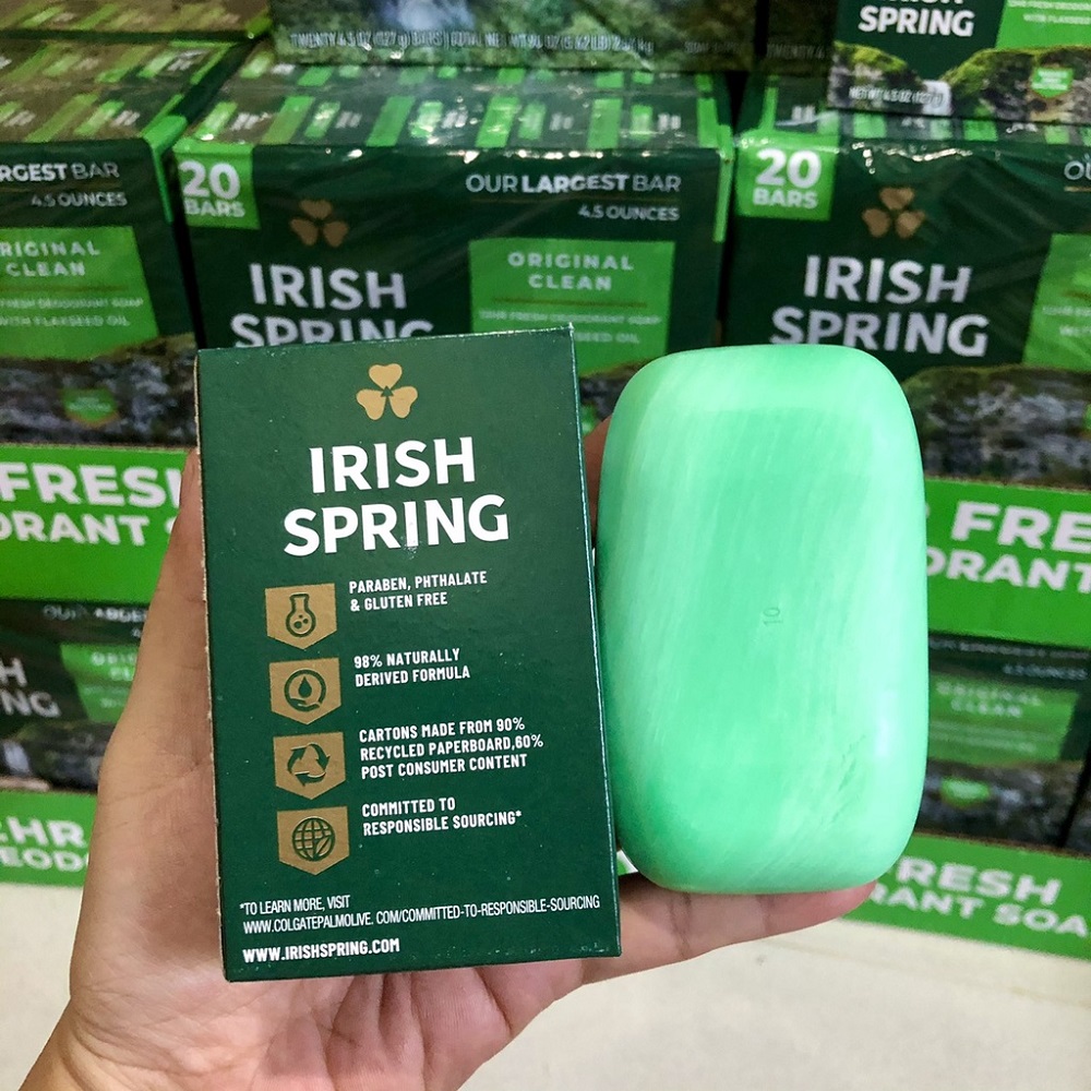 Xà Phòng Tắm 104.8g Irish Spring Original