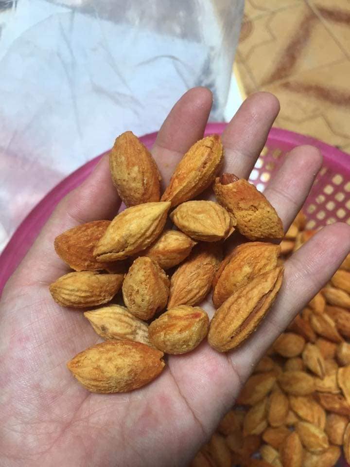 500g hạt hạnh nhân mỏng vỏ rang bơ