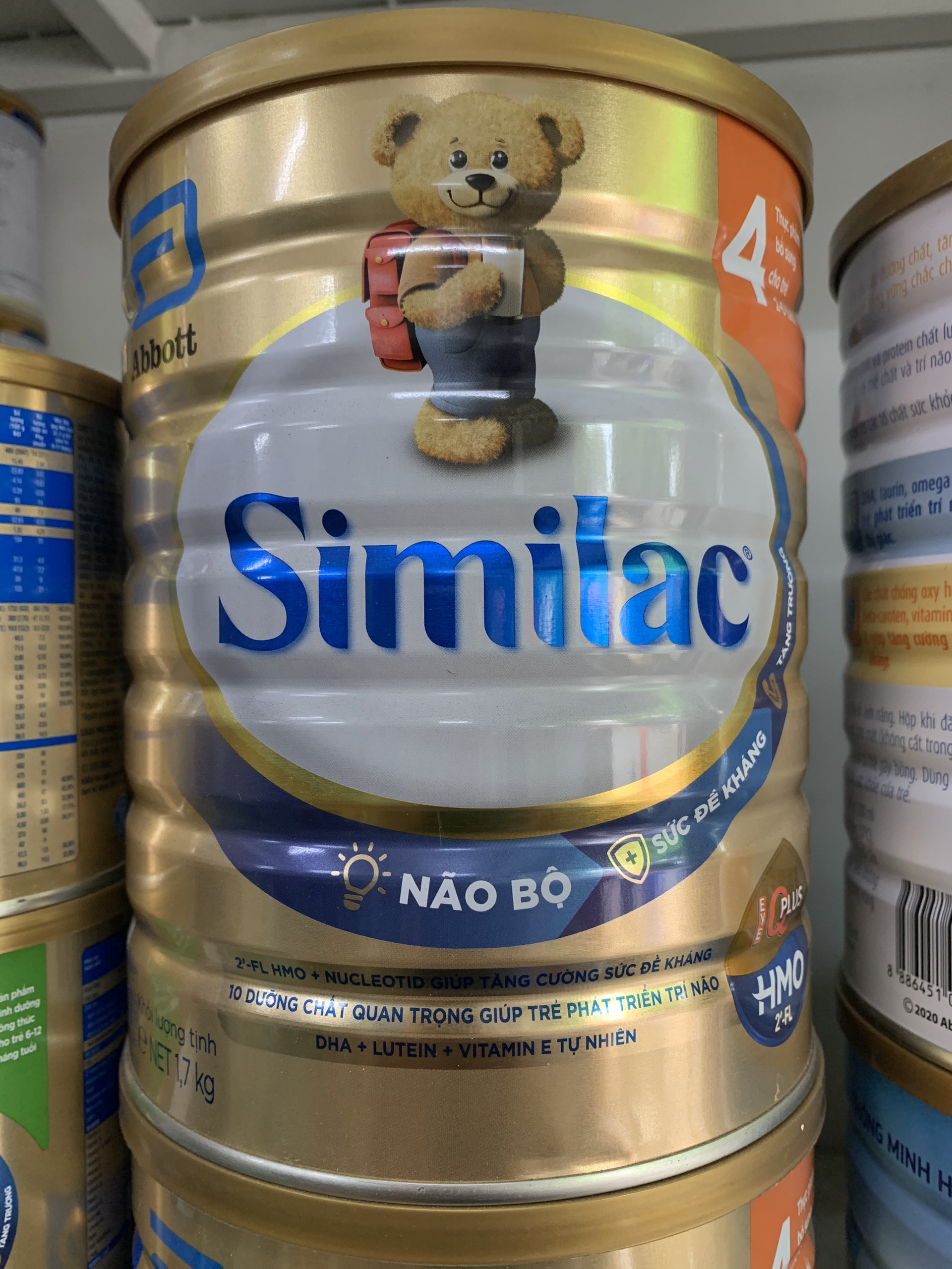 Sữa bột Similac 4 1.7kg Mẫu Mới