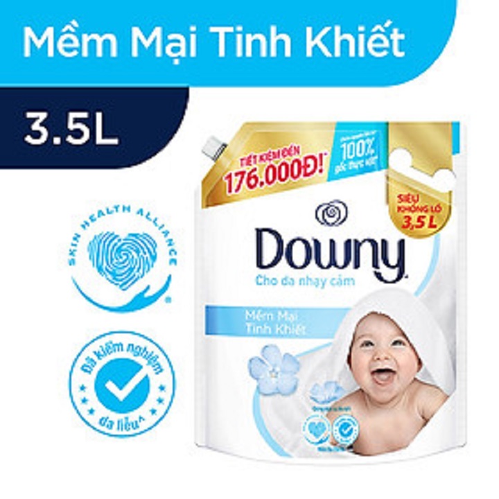 [HCM] Nước xả vải Downy 3L Xanh/Đỏ/Đen/Trắng