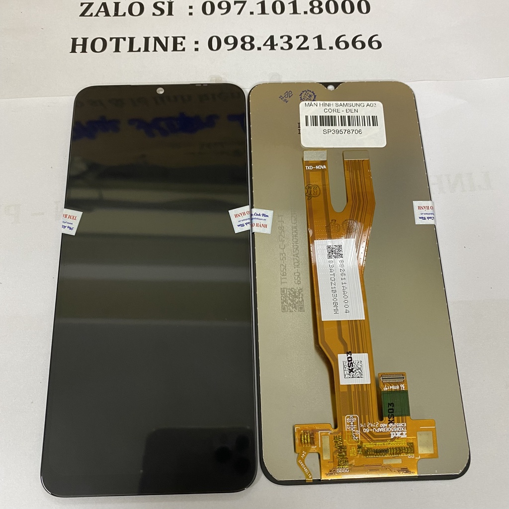 Mản hình samsung a03 core/a013/m013