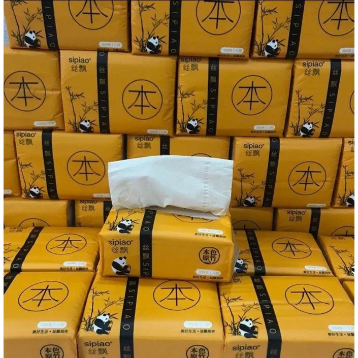 Khăn giấy ăn lụa rút 280 tờ silk well siêu mêm mại