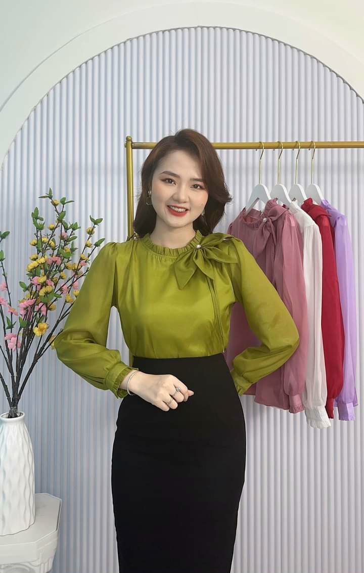 ÁO KIÊU NỮ CÔNG SỞ SANG TRỌNG B0066