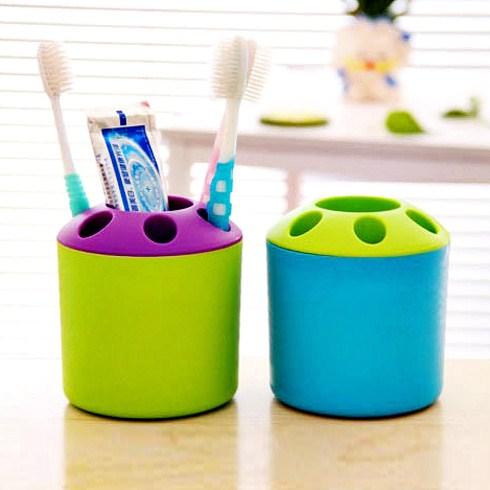 Ống đựng bàn chải, kem đánh răng, ống đựng bút đa năng