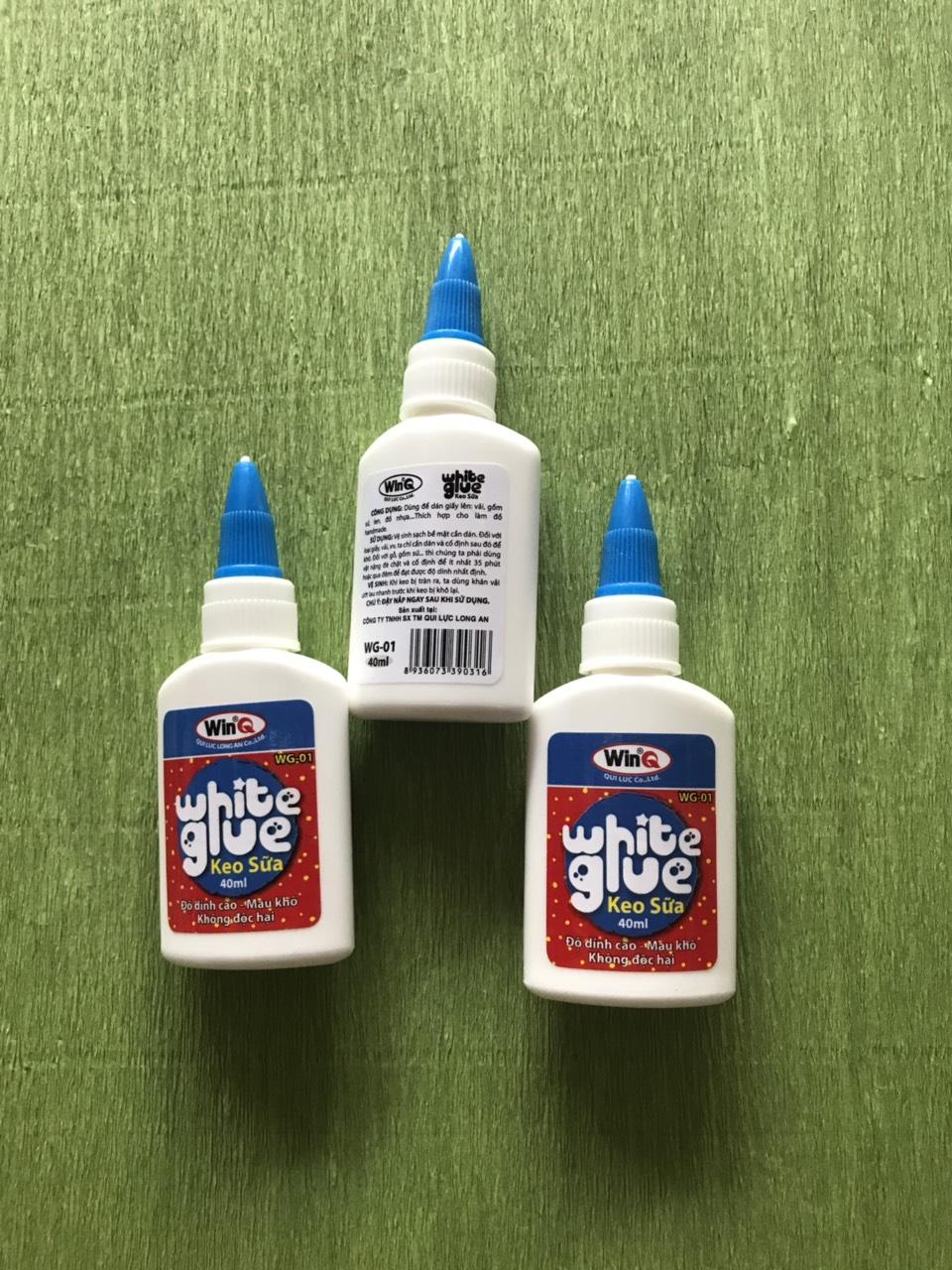 Bộ 5 chai keo  sữa Keo sữa loại 40 ml