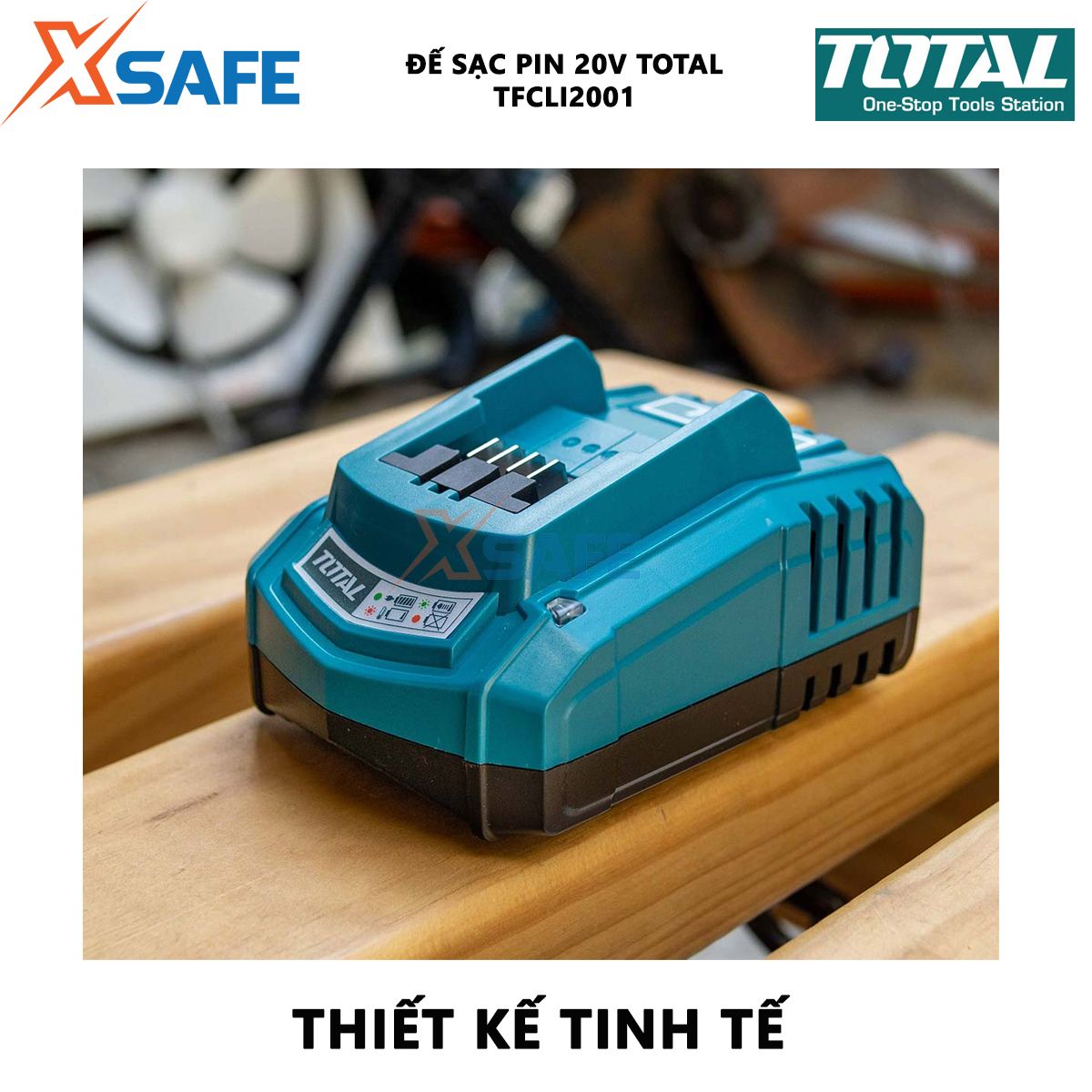 Đế sạc pin TOTAL TFCLI2001
