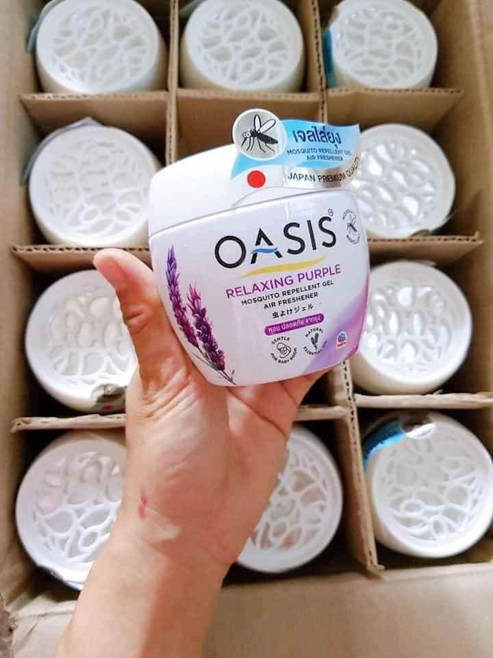 Sáp thơm đuổi muỗi oasis 180gr