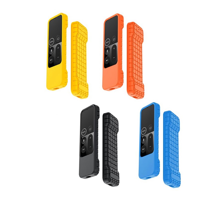 Silicone Proof Durable Soft Cover Waterproof Protective Case Rectangle Sleeve for Apple TV 4K Remote Control