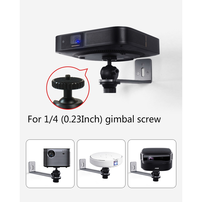 Projector Bracket Projector Wall Mount Adjustable Universal Wall Mount Bracket Suitable for Xgimi Z4/Z6X/H3S,JMGO J10