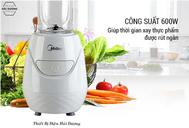 Máy xay sinh tố cầm tay Midea MJ-BP60 ( Bảo hành 1 năm) ( Màu Random )