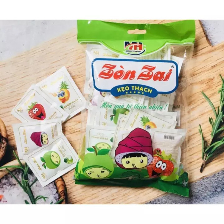 Combo 2 Bịch Thạch Trái Cây Zòn Zai 400gr