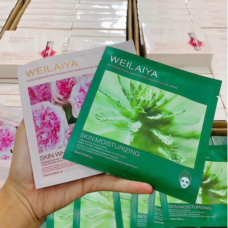Lẻ 1 Miếng Mặt Nạ Dưỡng Da Weilaya