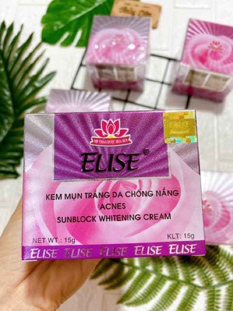 KEM ELISE MỤN TRẮNG DA CHỐNG NẮNG 15G