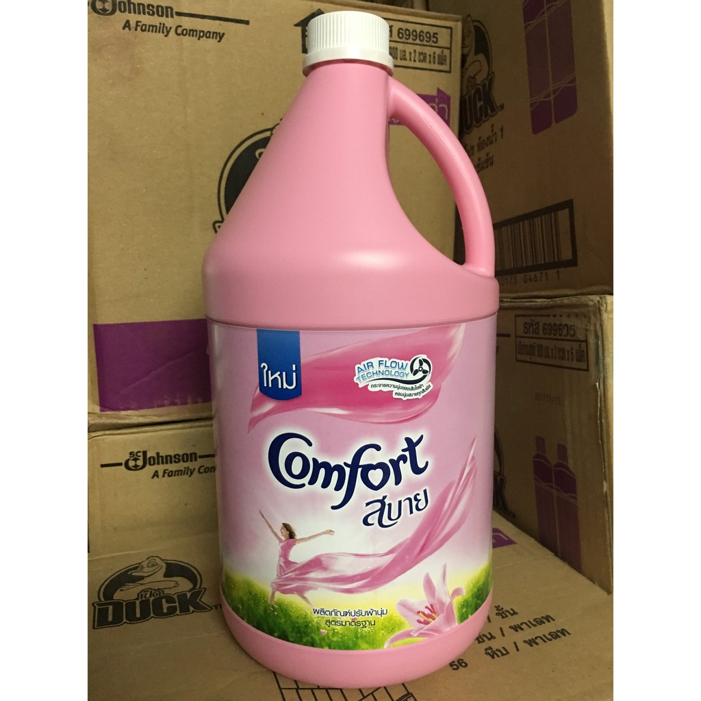 [HCM]NƯỚC XẢ VẢI COMFORT 3600ML THÁI LAN [MÀU HỒNG]