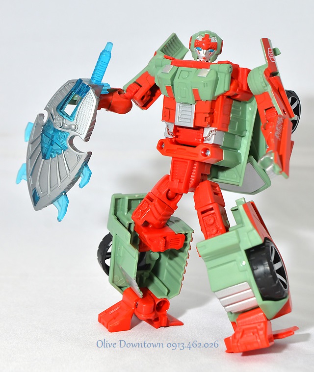 JUMPSTREAM * Robot cao 14cm lắp ráp thành SIÊU XE - Transformers Combiner Wars