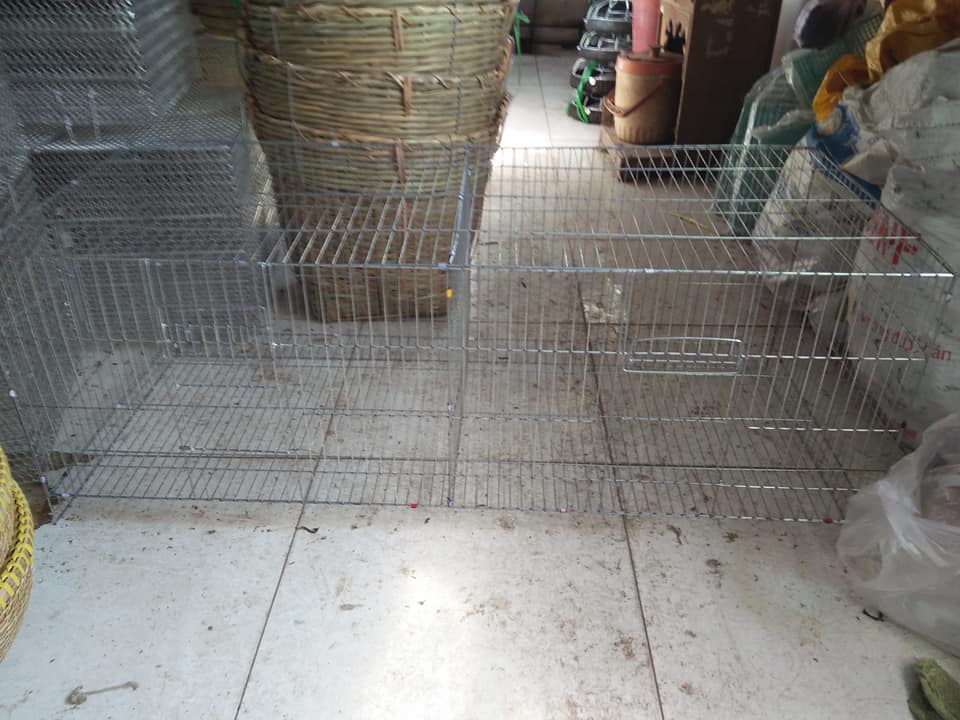 Lồng kẽm nuôi chim bồ câu 120 cm