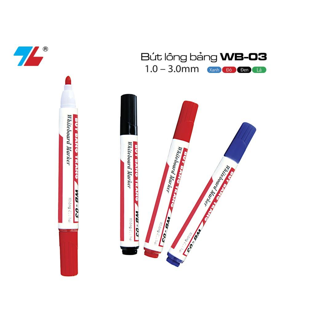 [HCM]1 Hộp 10 cây bút lông lông bảng Thiên Long WB-03 (xóa được)