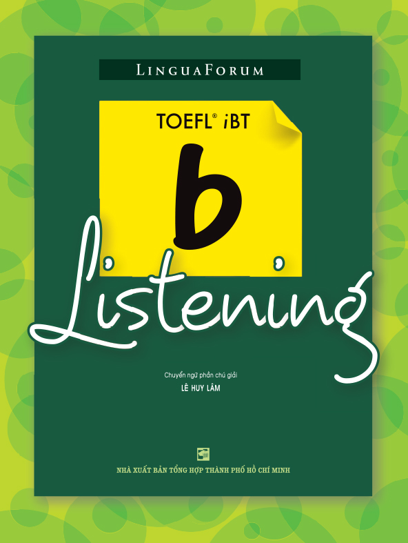 [HCM]Sách - LinguaForum TOEFL iBT b-Listening