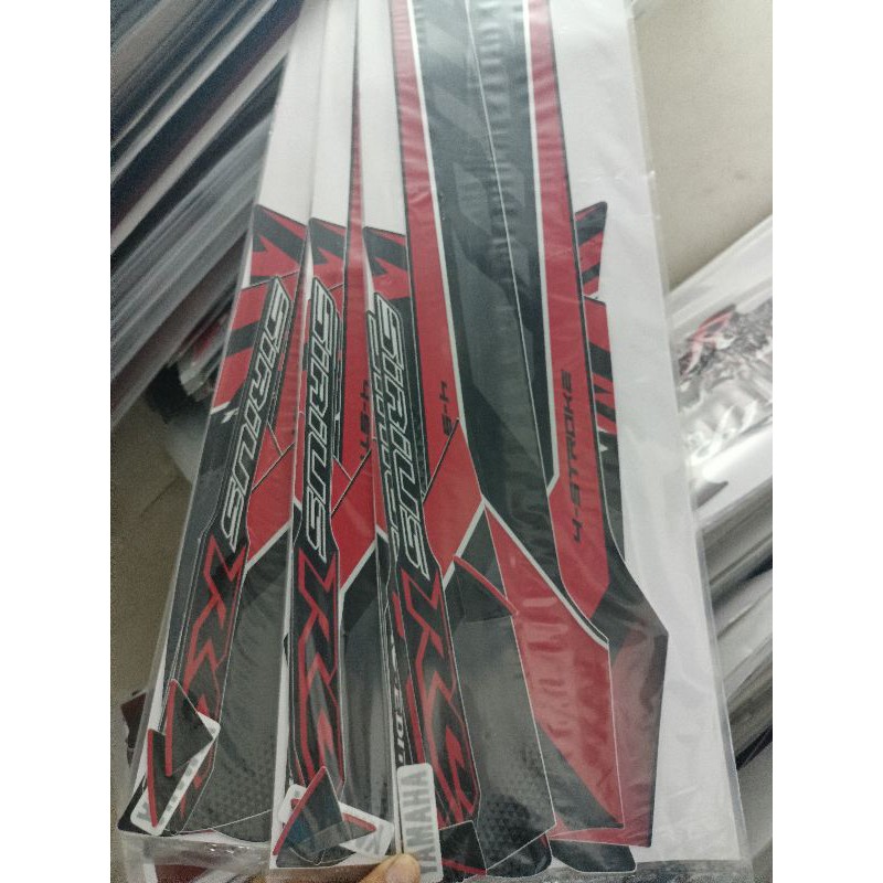 Bộ tem sirius RC 2018 màu đỏ dành cho Thợ hàng nhập Thái Lan
