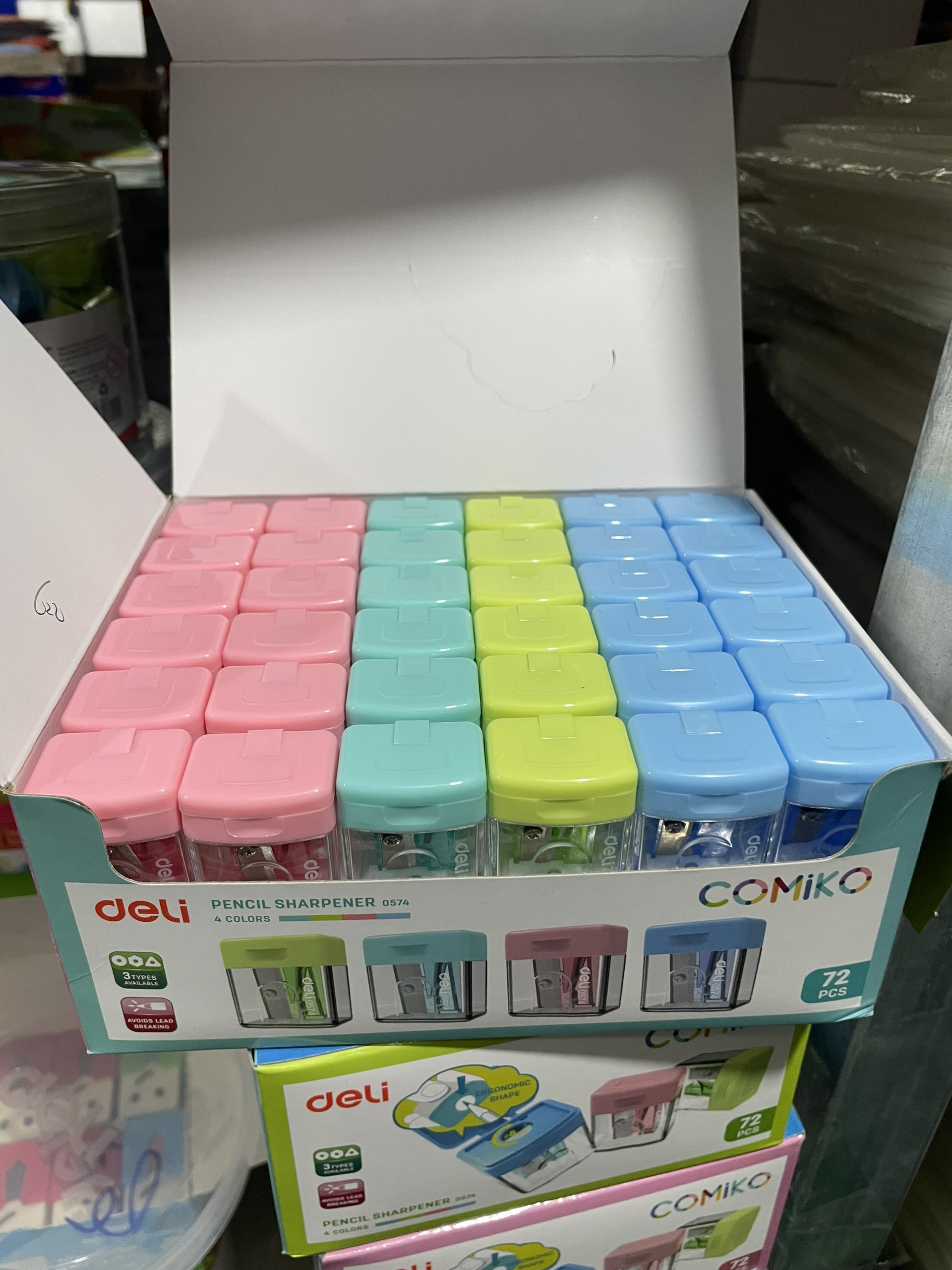 Combo 5 Cái Gọt bút chì mini 1 lỗ Deli E0574