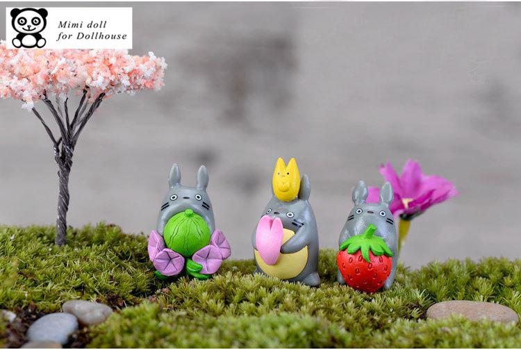 Bộ 2 chú TOROTO- trang trí nhà búp bê-tiểu cảnh-bonsai minidoll