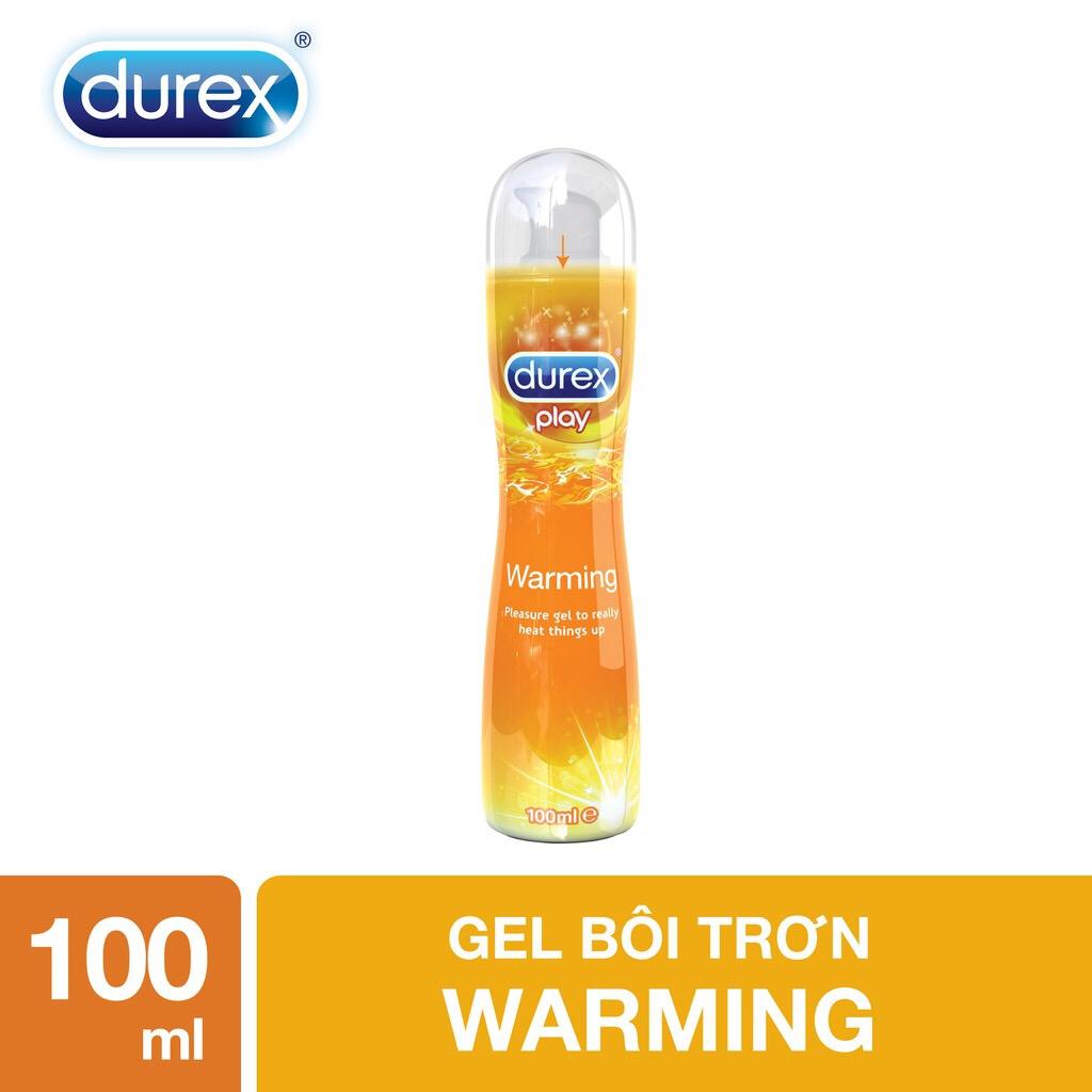 [HCM]Bộ 2 Gel bôi trơn Durex Play Warming 100ml / chai