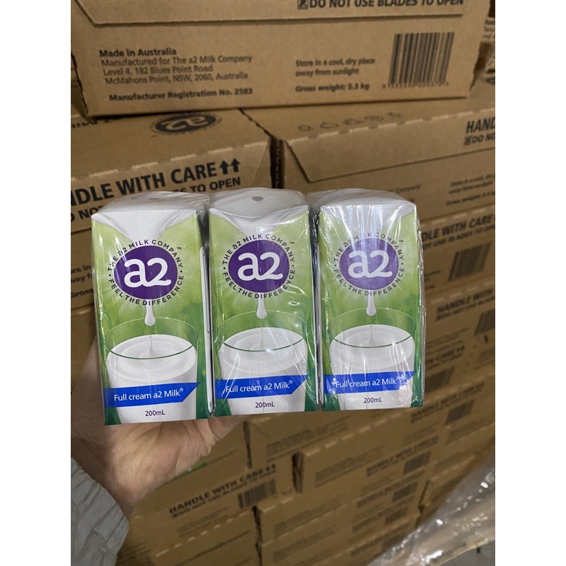 SỮA A2 ÚC DẠNG NƯỚC HỘP 200ML