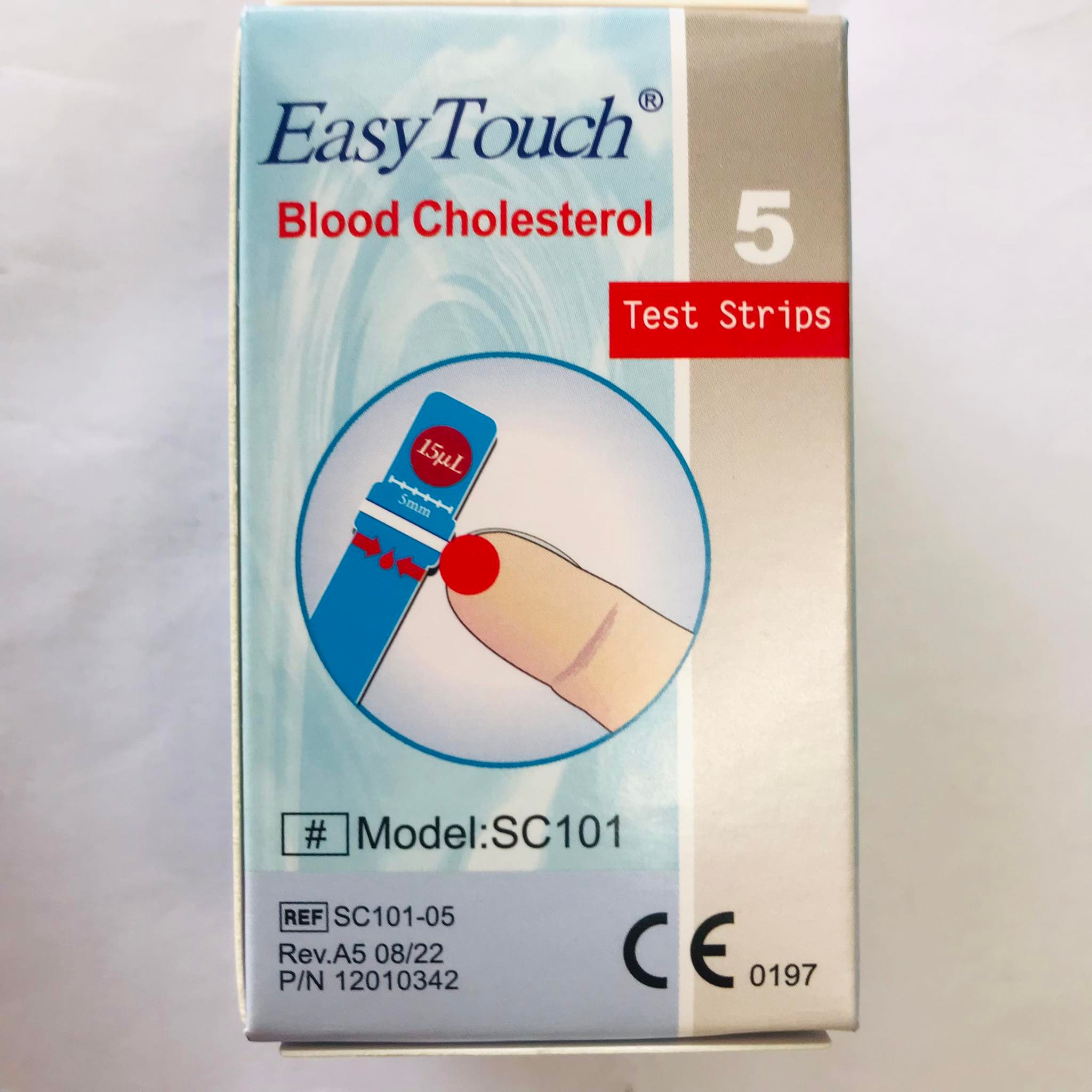 Que Thử Tiểu Đường Cho Máy Đo Easy Touch GCU ET322 (25 Que)
