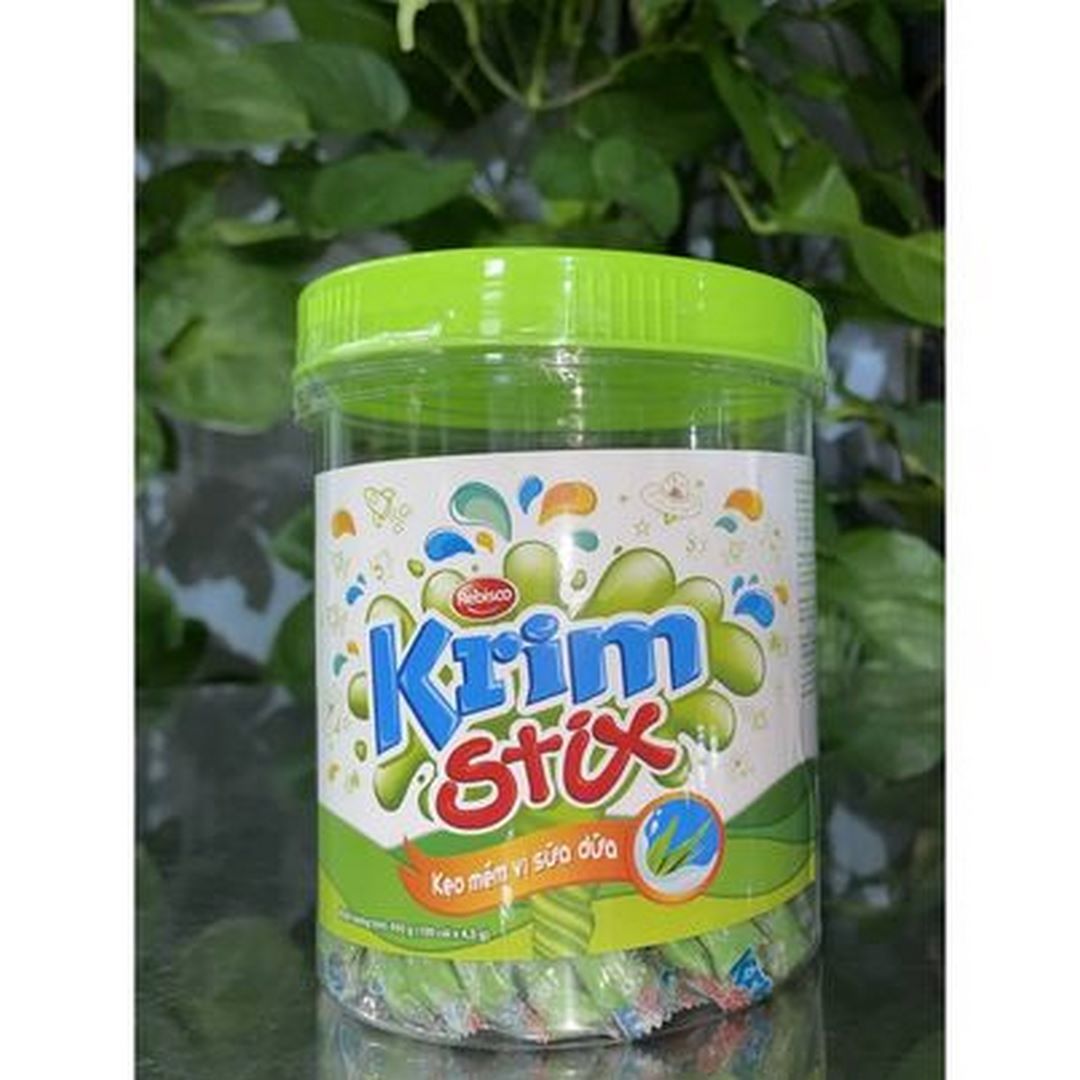 Kẹo que mềm sữa dứa krim stix - cực ngon 100 que